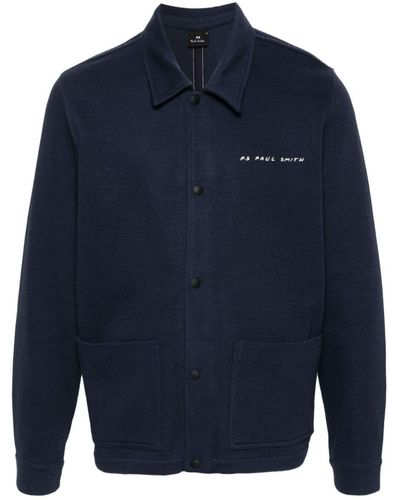 PS by Paul Smith Workwear Jacket - Blue