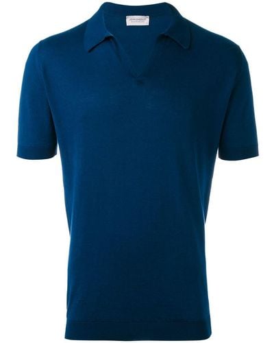 John Smedley Shirts - Blue
