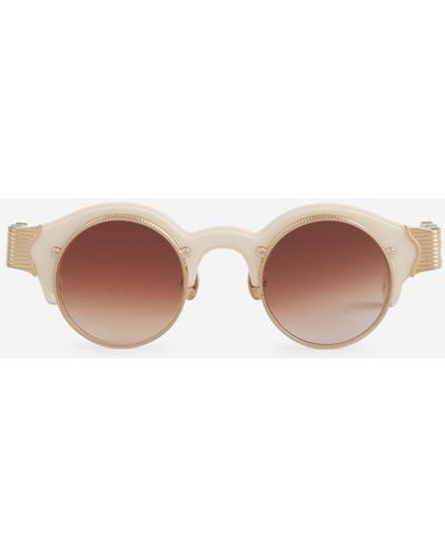 Matsuda Oval Sunglasses 10605h - Pink