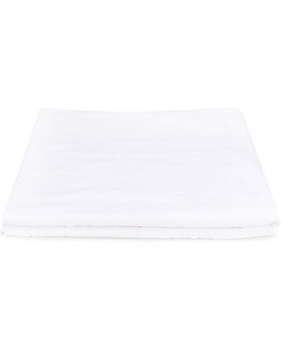 Alexander McQueen Skulls Beach Towel - White
