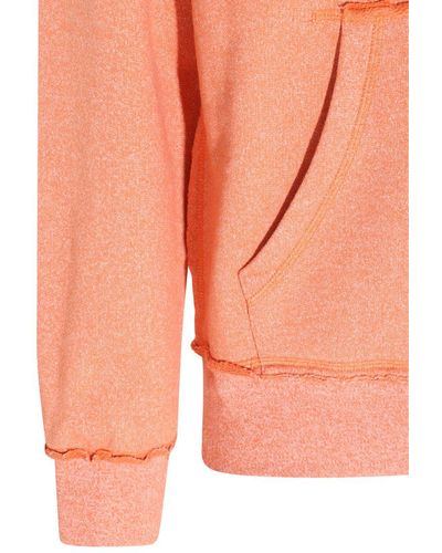 Golden Goose Orange Cotton Blend Sweatshirt - Pink