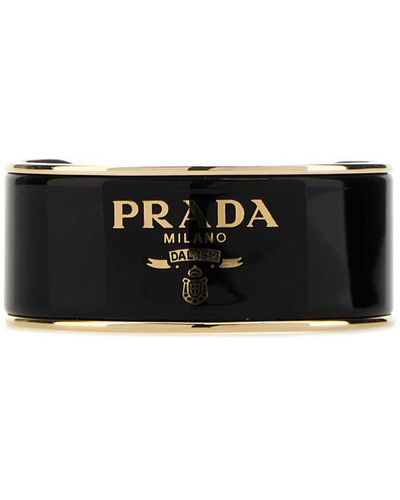 Prada Metal Bracelet - Black