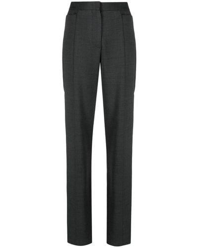 Totême Toteme Slim Crepe Suit Pants - Gray