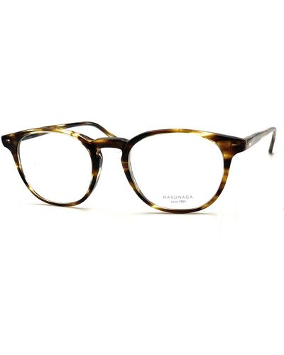 Masunaga Gsm 07U Eyeglasses - Brown