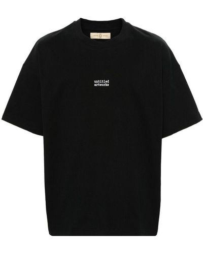 UNTITLED ARTWORKS T-Shirts - Black