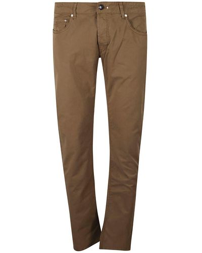 handpicked Hand Picked Trousers - Natural