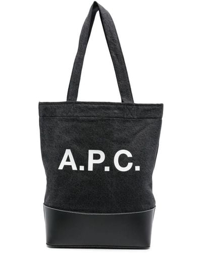 A.P.C. Bags - Black