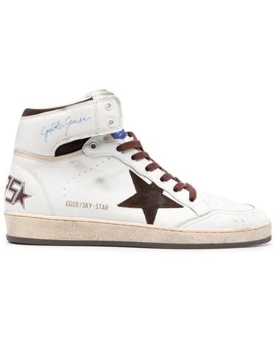 Golden Goose Sky-star High-top Trainers - White