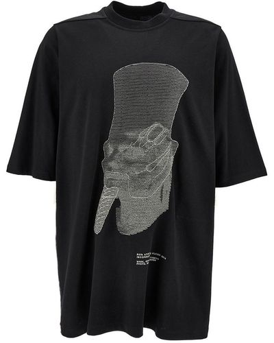 Rick Owens T-Shirts - Black