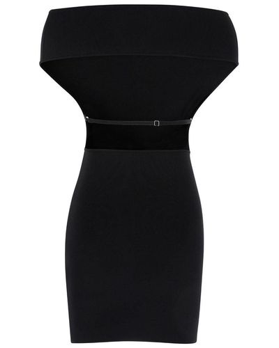 Jacquemus Mini Dress 'La Robe Cubista' - Black