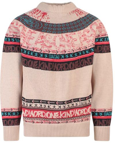 Sacai Sweater - Pink