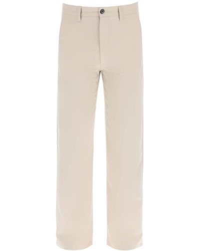 sunflower Wool Blend Trousers - Natural