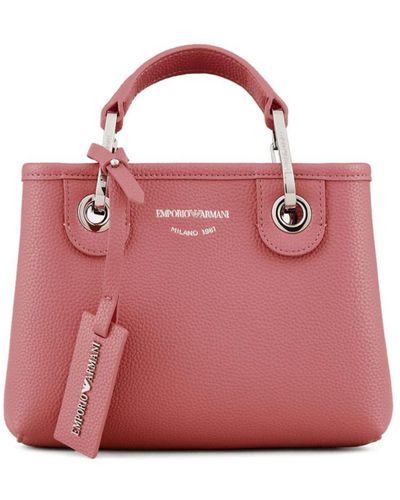 Emporio Armani Myea Mini Shopping Bag - Pink
