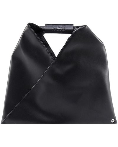MM6 by Maison Martin Margiela Mm6 V-top Handbag - Black