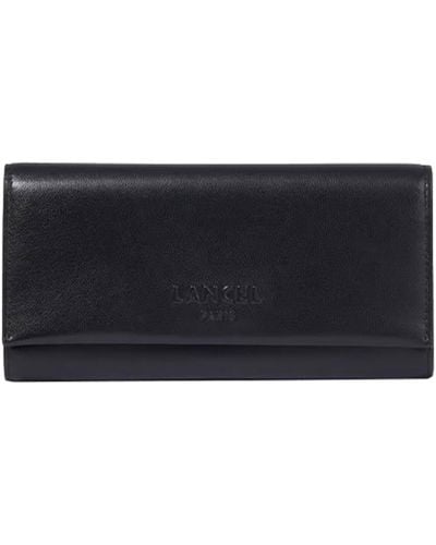 Lancel Slim Flap Wallet Accessories - Black