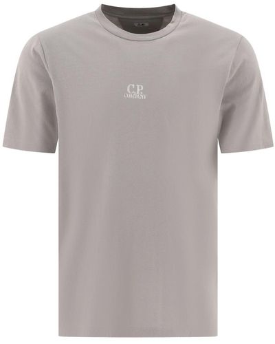 C.P. Company "24/1 Three Cards" T-Shirt - Grey