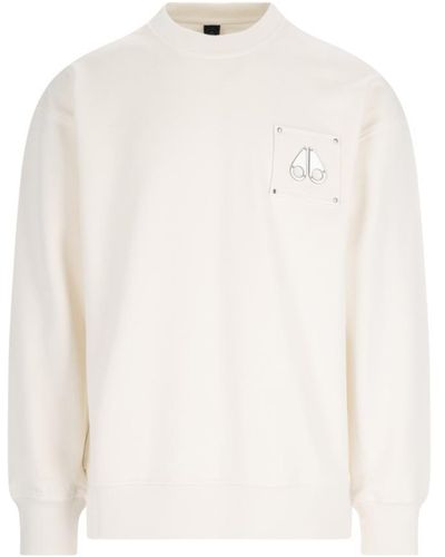 Moose Knuckles Jumpers - White