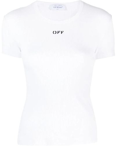 Off-White c/o Virgil Abloh Off T-Shirts And Polos - White