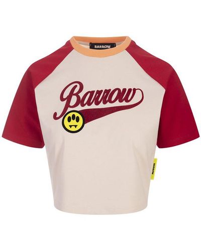Barrow Cropped T-Shirt - Red