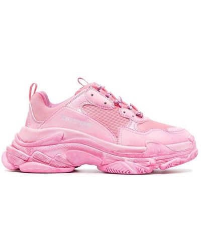 Balenciaga Triple S Low-top Sneakers - Pink