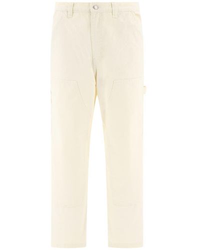 Stussy "canvas Work" Pants - Natural