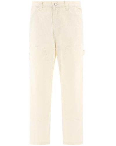 Stussy "canvas Work" Trousers - Natural