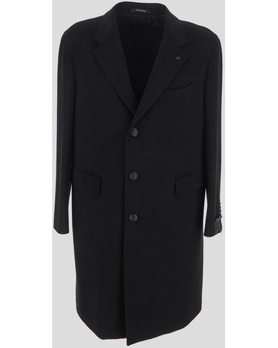 Tagliatore Single-breasted Coat - Black