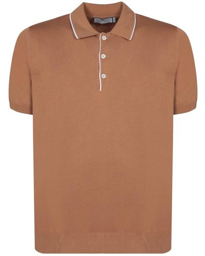 Canali T-shirts - Brown