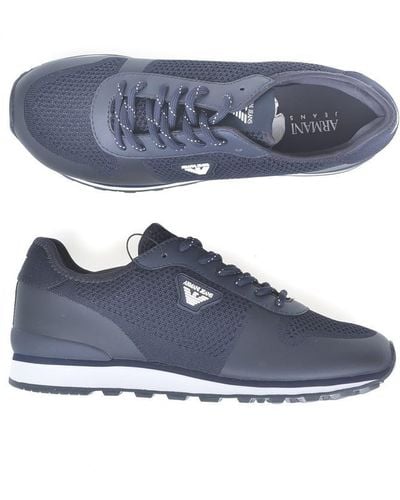 Armani Jeans Logo Runner Sneakers, $211 | Asos | Lookastic