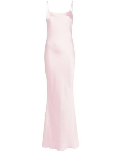 ANDAMANE Ninfea Maxi Slip Dress - Pink