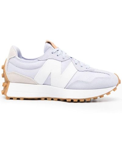 New Balance Logo-patch Sneakers - White