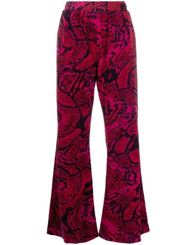 Aries Cotton Sweatpants - Red