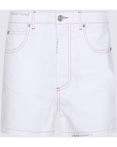 Marni Cotton Shorts - White
