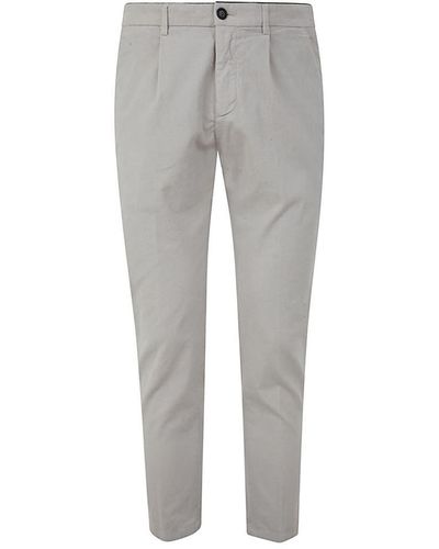 Department 5 Prince Chinos Trouserswith Pences - Grey