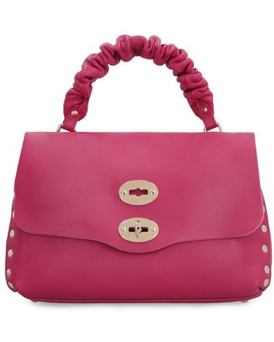 Zanellato Postina S Leather Handbag - Pink