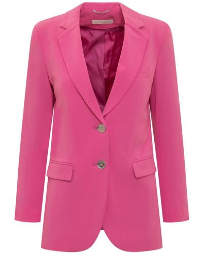 MICHAEL Michael Kors Single-breasted Blazer Jacket - Pink