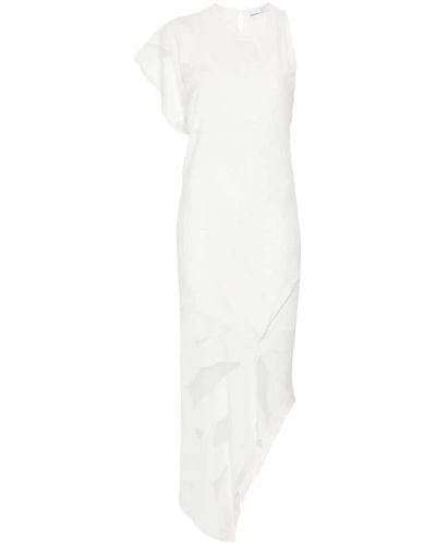 IRO Asymmetric Long Dress - White