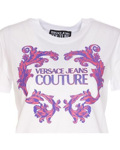 Versace T-Shirts And Polos - Purple