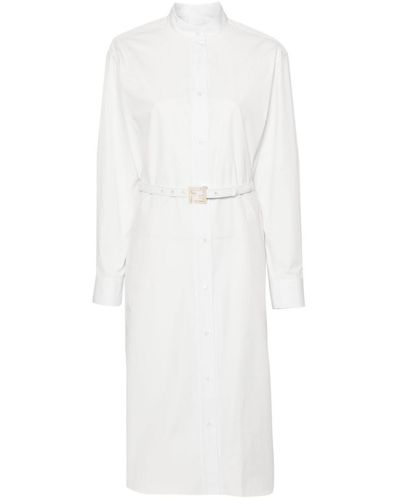 Fendi Poplin Dress-Shirt - White