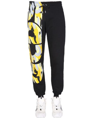Gcds JOGGING Trousers With Logo Print - Blue