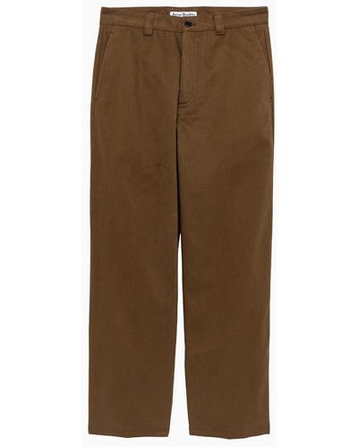 Acne Studios Pants Clothing - Brown