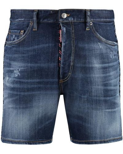 DSquared² Marine Bermuda Shorts - Blue