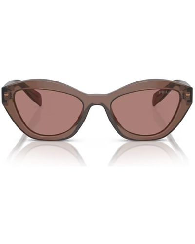 Prada Pra02S Symbole Sunglasses - Brown