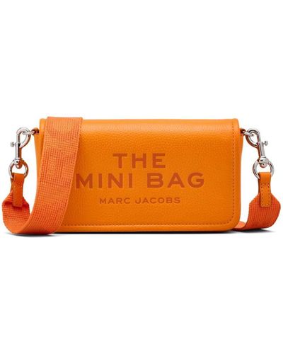 Marc Jacobs The Mini Leather Tote Bag - Orange