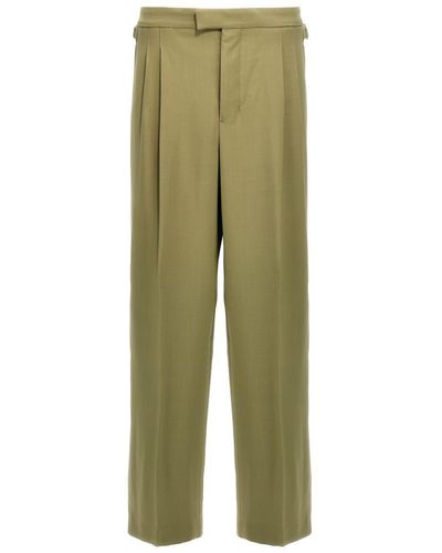 Ami Paris Double Pence Trousers - Green