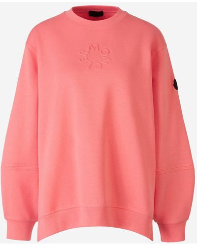 Moncler Crewneck Sweatshirt - Pink