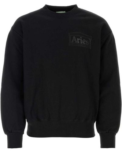 Aries Sweatshirts - Black