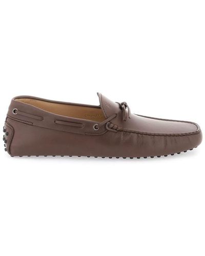 Tod's 'city Gommino' Loafers - Brown