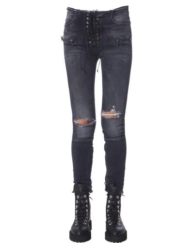Unravel Project Skinny Fit Jeans - Blue