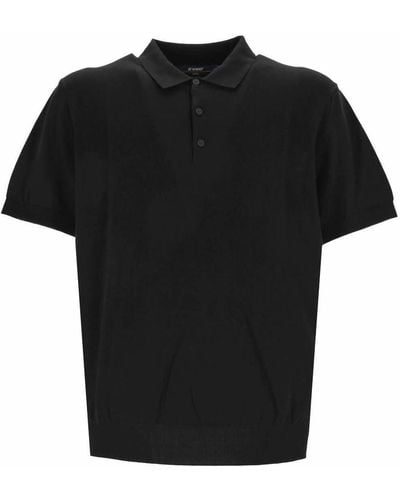 K-Way T-Shirts And Polos - Black
